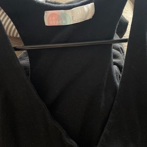 Free people black jumpsuit